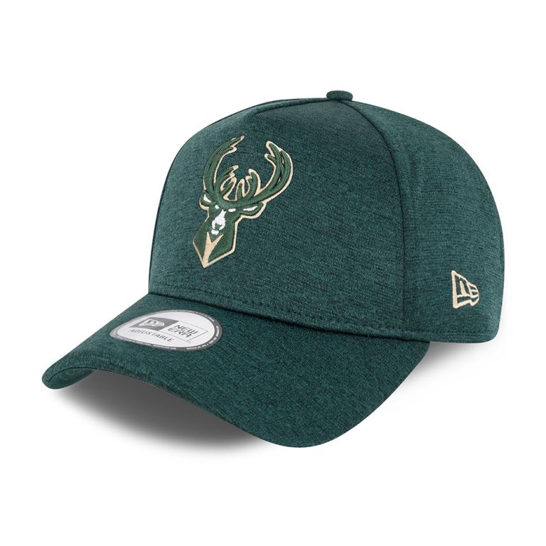 Gorras New Era Nba Azules - Milwaukee Bucks Tonal Teal A-Frame Trucker 46721VHMI